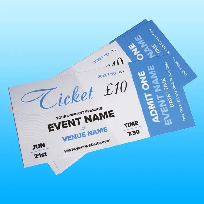 Tickets Printing Newbury